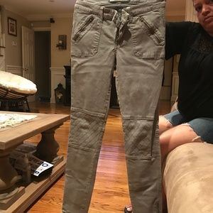 size 2 like new grayish green pants